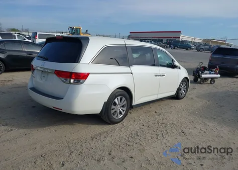2016 Honda Odyssey Ex-L z USA, uszkodzony, nr VIN 5FNRL5H60GB011001